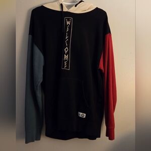 Mens Welcome Multi Color Hoodie